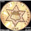 Image 1 : 1859 Silver Three Cent GEM PROOF DCAM