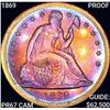 Image 1 : 1869 PROOF Seated Liberty Dollar GEM PROOF DCAM