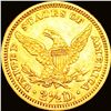 Image 2 : 1887 $2.50 Gold Quarter Eagle CHOICE BU