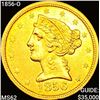 Image 1 : 1856-O $5 Gold Half Eagle UNCIRCULATED +