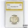 Image 1 : 1930 Standing Liberty Quarter PGA MS63 FH