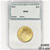 Image 1 : 1911 $10 Gold Eagle PCI MS65