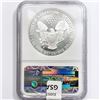 Image 2 : 2001-W American 1oz Silver Eagle NGC PF70 UC