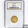 Image 1 : 1909-D $5 Gold Half Eagle NGC MS62