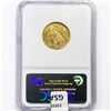Image 2 : 1909-D $5 Gold Half Eagle NGC MS62