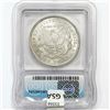 Image 2 : 1921 Morgan Silver Dollar ICG MS65