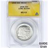 Image 1 : 1936 Long Island Half Dollar ANACS MS63