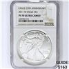 Image 1 : 2011-W American 1oz Silver Eagle NGC PF70 UC