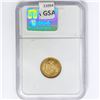 Image 2 : 1874 Sweden .1296oz Gold 10 Kronor NGC MS66