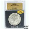 Image 1 : 1884-O Morgan Silver Dollar MNS MS64