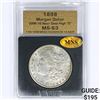 Image 1 : 1898 Morgan Silver Dollar MNS MS63 VAM-16 Near Date High "S"