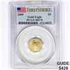 Image 1 : 2009 US 1/10oz Gold $5 Eagle PCGS MS70