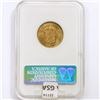 Image 2 : 1917 Netherlands .1947oz Gold 10 Gulden NGC MS65