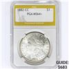Image 1 : 1882-CC Morgan Silver Dollar PGA MS64+