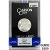 Image 1 : 1883-CC Morgan Silver Dollar NGC MS64+ GSA