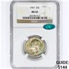 Image 1 : 1957 CAC Washington Silver Quarter NGC MS65