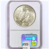Image 2 : 1923 Silver Peace Dollar NGC MS63 Binion Collect.