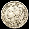 Image 1 : 1889 Nickel Three Cent NEARLY UNCIRCULATED