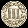 Image 2 : 1889 Nickel Three Cent NEARLY UNCIRCULATED