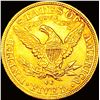 Image 2 : 1891-CC $5 Gold Half Eagle CHOICE BU