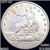 Image 1 : 1877-CC Silver Trade Dollar CHOICE BU