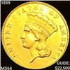 Image 1 : 1859 $3 Gold Piece CHOICE BU