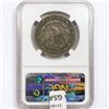 Image 2 : 1827 Sq 2 Capped Bust Half Dollar NGC XF40 O-104