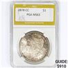 Image 1 : 1878-CC Morgan Silver Dollar PGA MS63