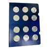 Image 4 : 1948-1963 Franklin Half Dollar Book (35 Coins)