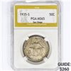 Image 1 : 1935-S San Diego Half Dollar PGA MS65