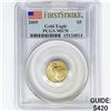 Image 1 : 2009 US 1/10oz Gold $5 Eagle PCGS MS70