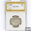 Image 1 : 1805 Draped Bust Quarter PGA XF45