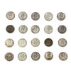 Image 1 : 1928-1942 MX Silver 20 Centavos (20 Coins)