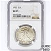 Image 1 : 1920 Walking Liberty Half Dollar NGC AU55