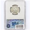 Image 2 : 1853 Seated Liberty Quarter PGA MS60 Arrows & Rays