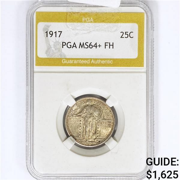 1917 Standing Liberty Quarter PGA MS64+ FH