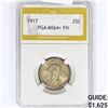 Image 1 : 1917 Standing Liberty Quarter PGA MS64+ FH