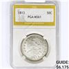 Image 1 : 1813 Capped Bust Half Dollar PGA MS61