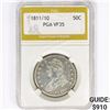 Image 1 : 1811/10 Capped Bust Half Dollar PGA VF35