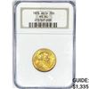 Image 1 : 1876 Netherlands .19oz Gold 10 Gulden NGC MS64