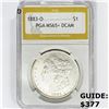Image 1 : 1883-O Morgan Silver Dollar PGA MS65+ DCAM