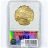Image 2 : 1924 $20 Gold Double Eagle PGA MS65+