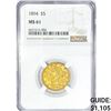 Image 1 : 1894 $5 Gold Half Eagle NGC MS61