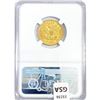 Image 2 : 1894 $5 Gold Half Eagle NGC MS61