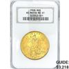 Image 1 : 1908 $20 Gold Double Eagle NGC MS61 No Motto