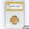 Image 1 : 1869 Two Cent Piece PGA PR65+ CAMEO