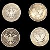 Image 2 : (4) Varied US Silver Quarters (1901-O, 1905, 1924,