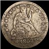 Image 1 : 1853 Arws & Rays Seated Liberty Quarter LIGHTLY CI
