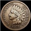 Image 1 : 1874 Indian Head Cent ABOUT UNCIRCULATED