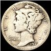 Image 1 : 1921-D Mercury Dime ABOUT UNCIRCULATED